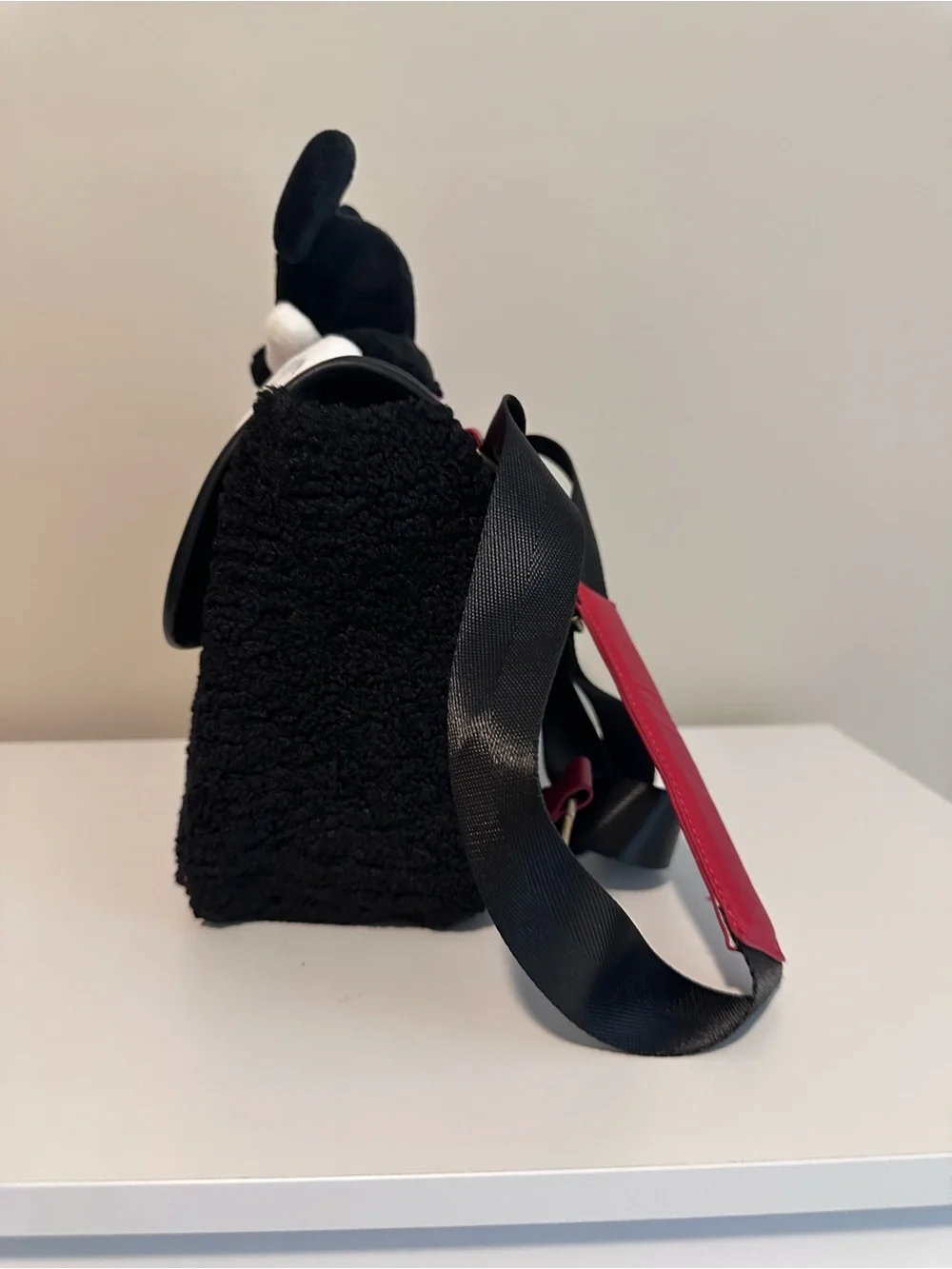 Disney Mickey Mouse Plush Backpack NWT